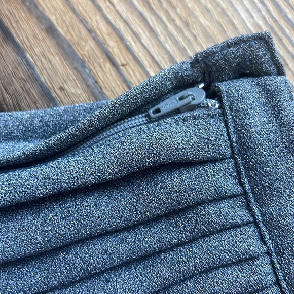 Vintage Esprit Gray Pleated Women's Skirt - Picture 4 of 4